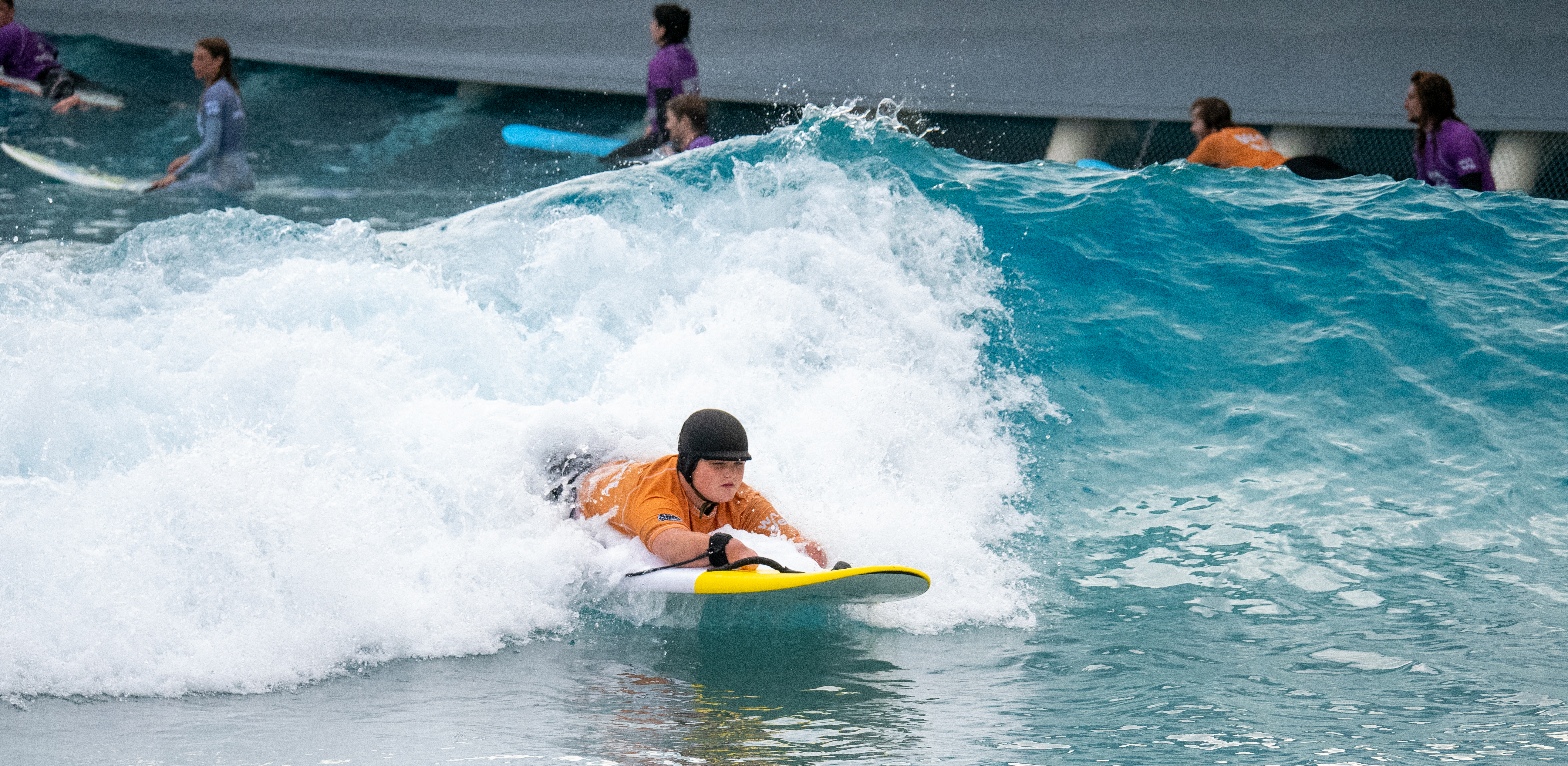 Adaptive surfing at Lost Shore