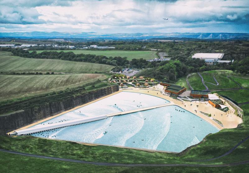 Birdseye view Lost Shore